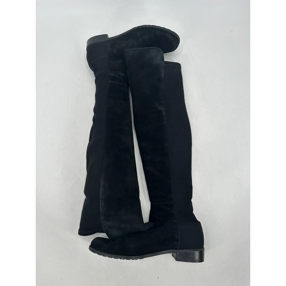 Stuart‎ Weitzman 5050 Suede Over-The-Knee Boots Women's 7.5M